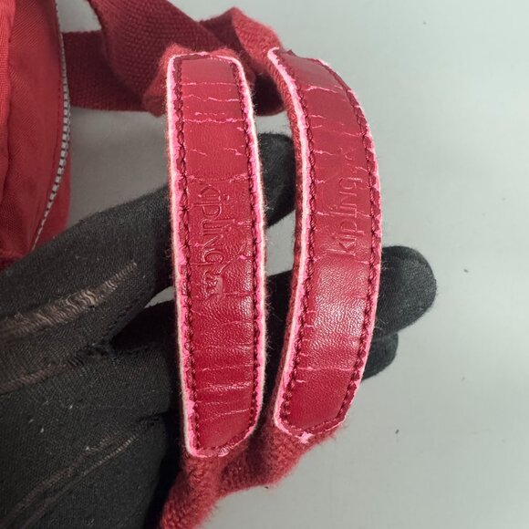 Kipling Defea Handbag Cherry Tonal - Picture 7 of 12